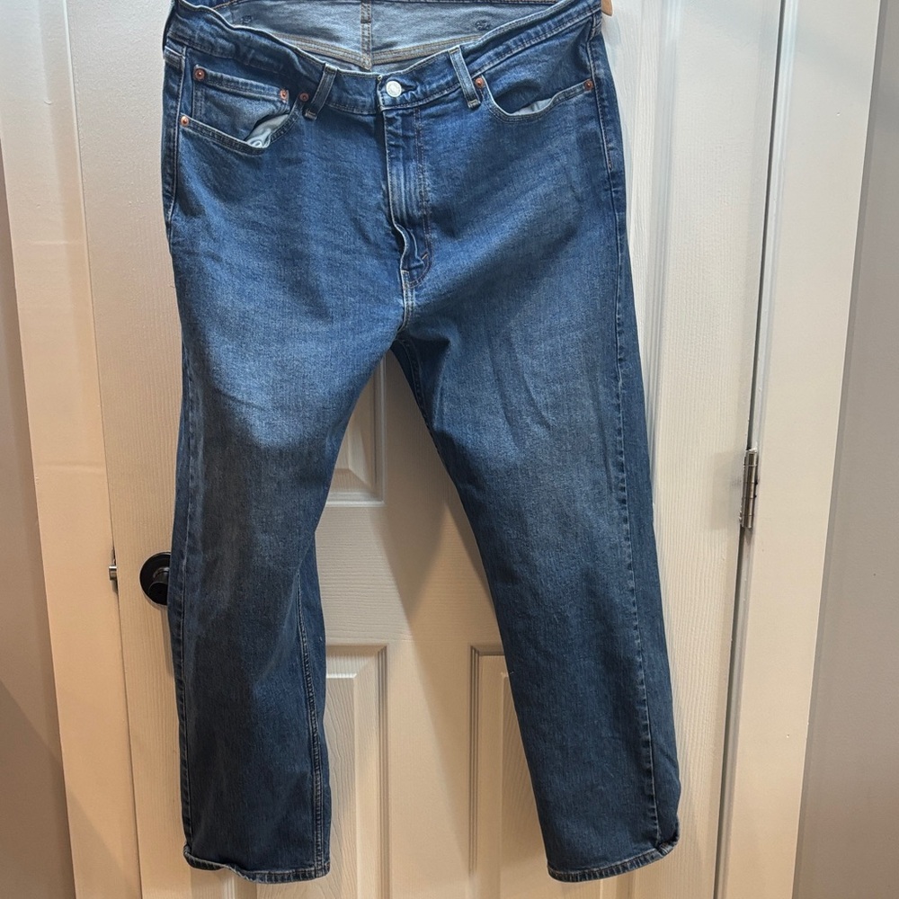 Levi's Men's 505 Straight Blue Jeans